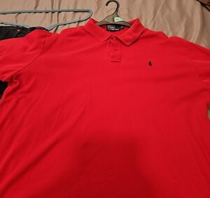 Polo by Ralph Lauren Men's Vibrant Red Polo Shirt